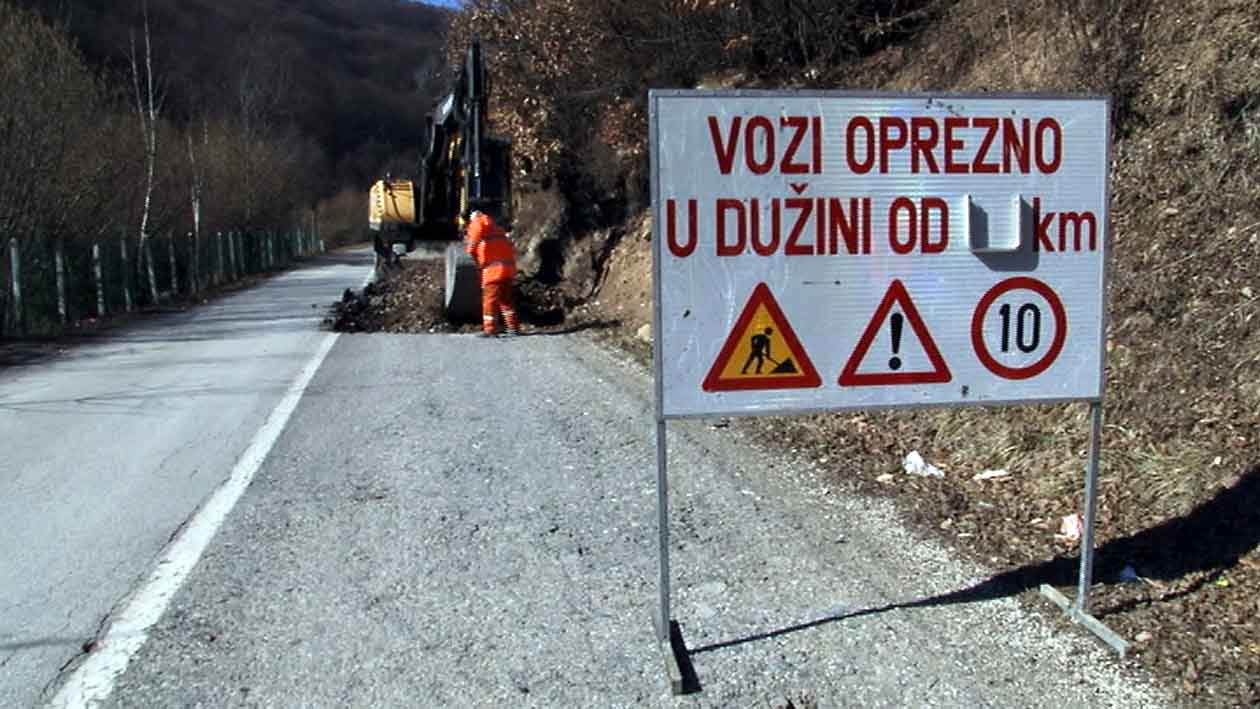 Sanacija puta Novi Pazar-Sjenica