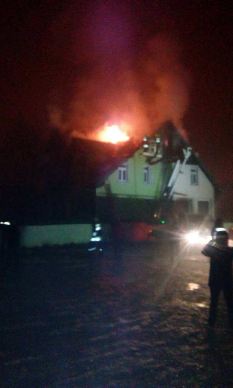 Požar u sjeničkom lovačkom domu