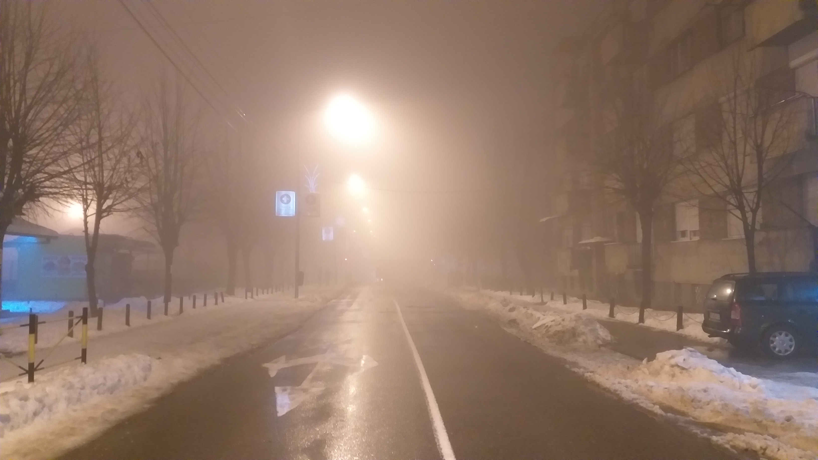 Magla prekrila Novi Pazar |FOTO|