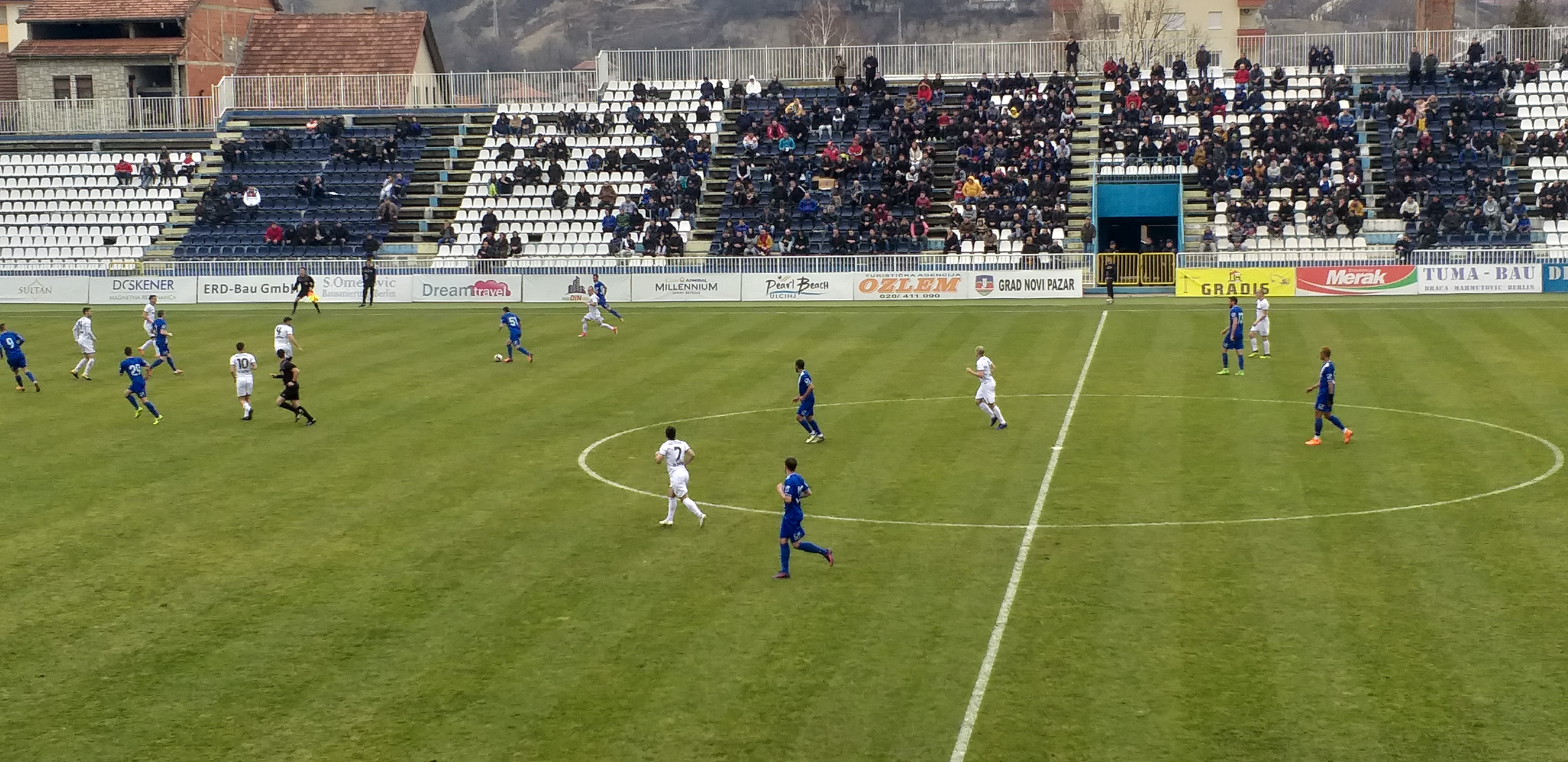 Počelo drugo poluvrijeme: Novi Pazar – Zlatibor (0:0)