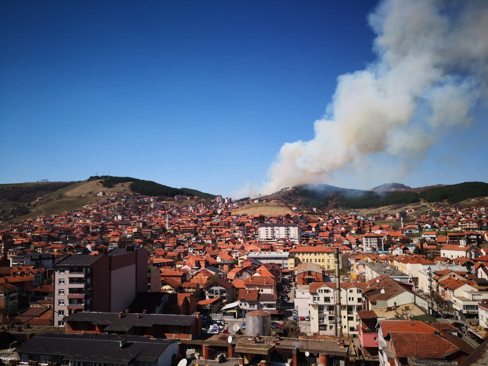 Gore borići iznad Novog Pazara