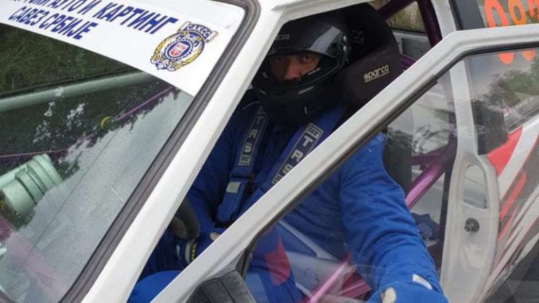 Edin Ujkanović na trci za Prvenstvo Srbije