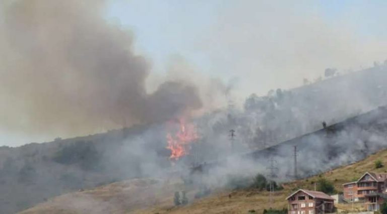 požara na otvorenom