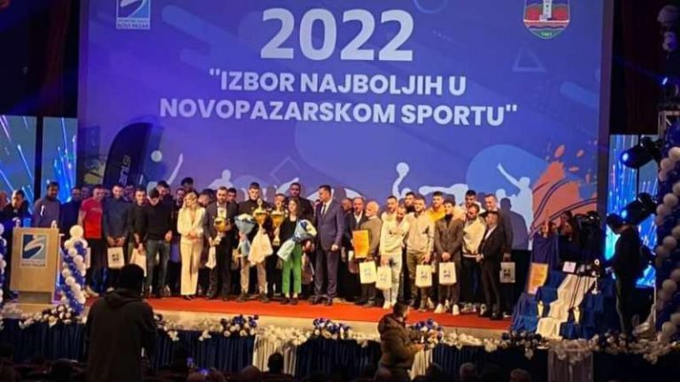 izbor najboljih sportista novog pazara 2022