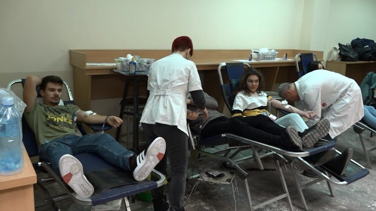 akciji se odazvalo više od 40 davalaca krvi