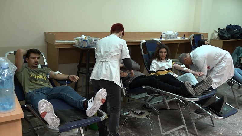 akciji se odazvalo više od 40 davalaca krvi