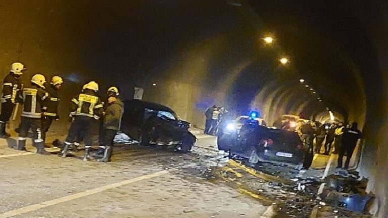 saobraćajna nesreća u tunelu lokve