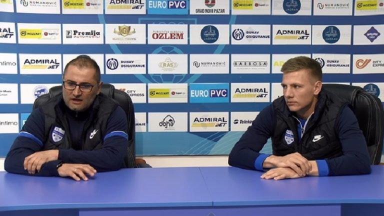 Aleksandar Stanković i Bojica Nikčević pred Mladost GAT