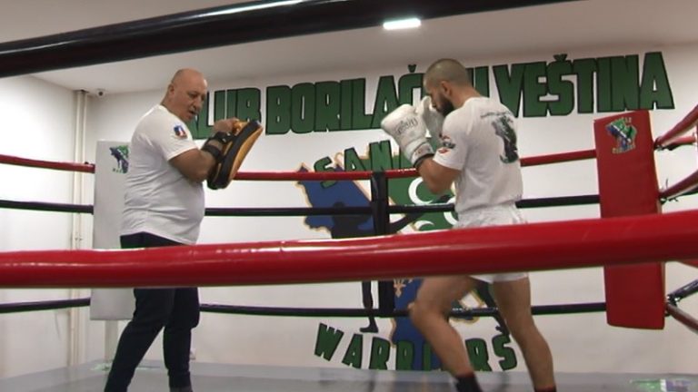 Vahid Kicara i Husein Dupljak - trening