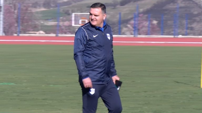 Davor Berber na Atletskom stadionu