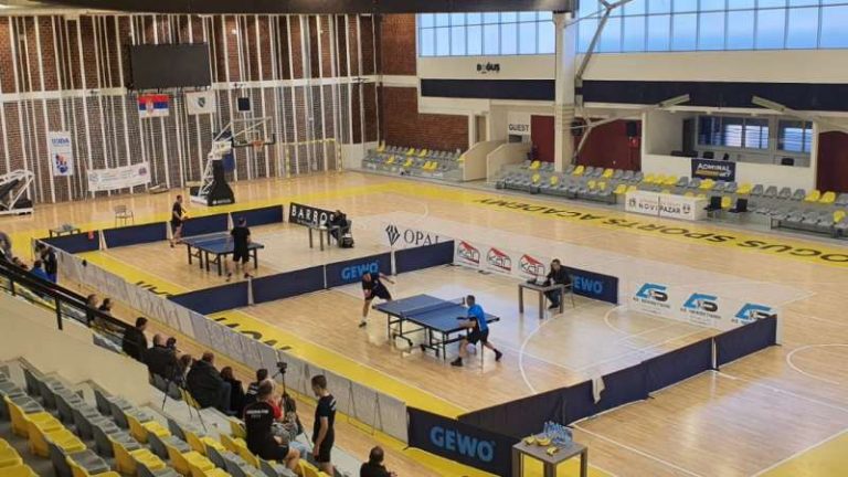Stoni tenis - Dvorana Sportske akademije Douš