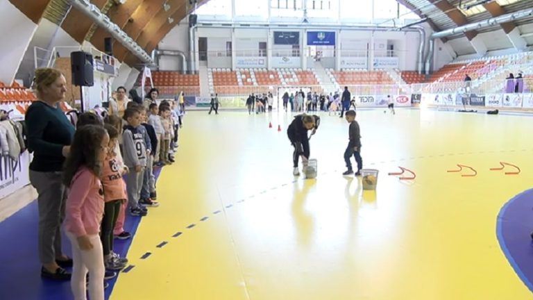 Dan grada - drugi sportski dan, detalj iz Sportske dvorane Pendik