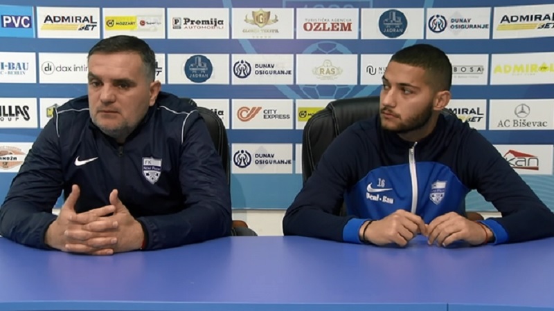 Davor Berber i Filip Jović, press