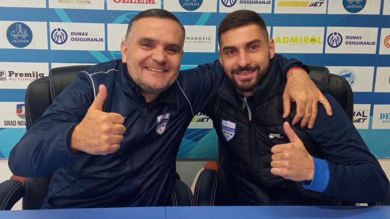 Davor Berber i Nikola Bogdanovski na press konferenciji