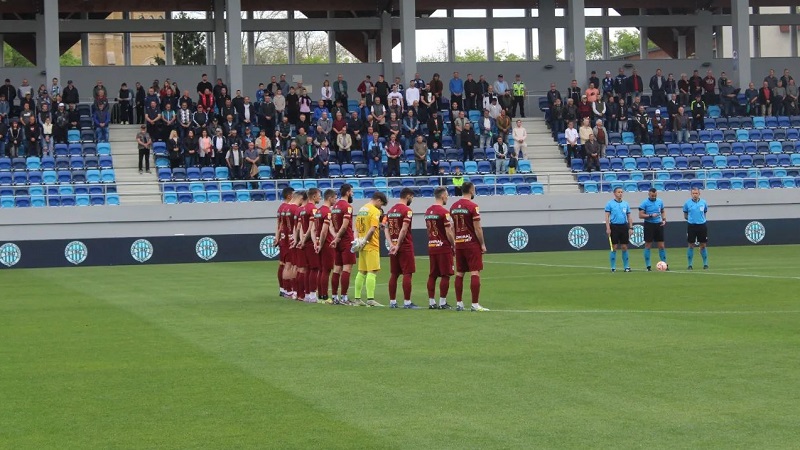FK Novi Pazar u Bačkoj Topoli - minut ćutanja
