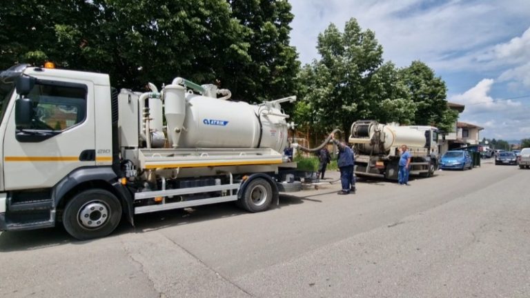 Čišćenje kišne kanalizacije, JKP Vodovod i kanalizacija
