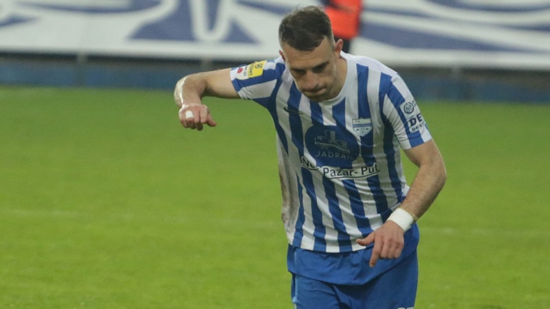 Miloš Mijić u dresu Novog Pazara