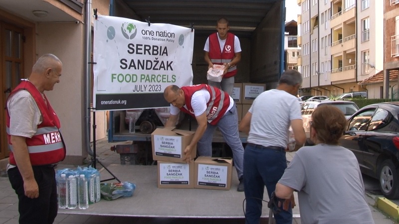 Merhamet nastavlja podelu pomoći korisnicima