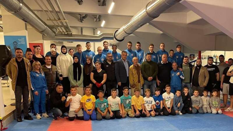 BK Novi Pazar 2023 u Dvorani Sportske akademije Douš