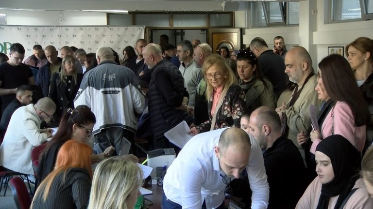 Građani u velikom broju daju podršku SDP-u