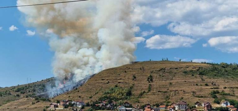 požara na otvorenom