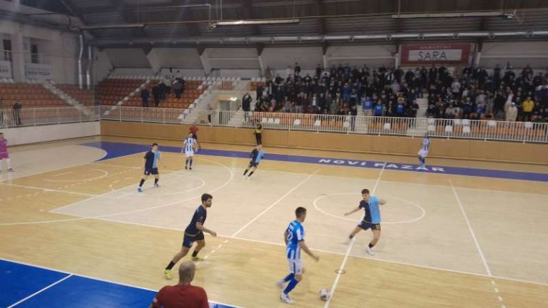 Futsal tim Novog Pazara i KMF FON Banjica 2024