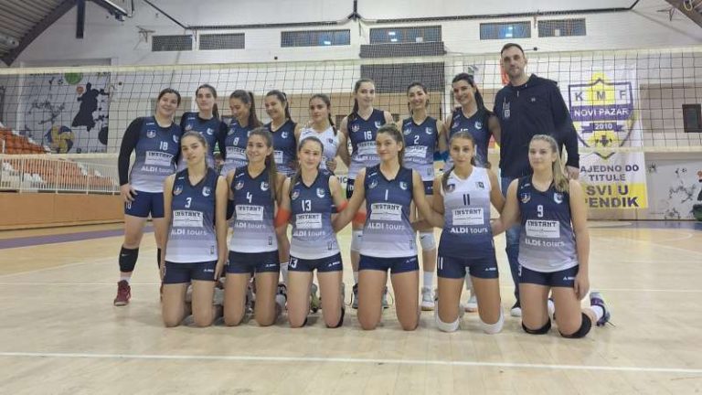 Odbojkašice Novog Pazara u Sportskoj dvorani Pendik 2024