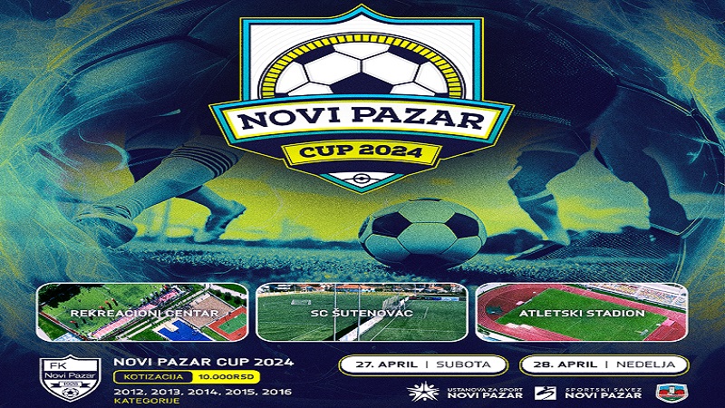 Novi Pazar kup 2024 poster