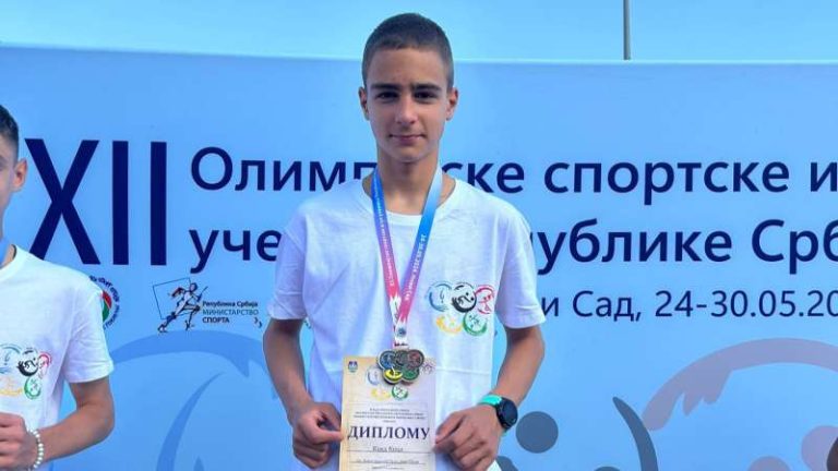 Olimpijske sportske igre učenika Srbije u Novom Sadu - Kaid Koca