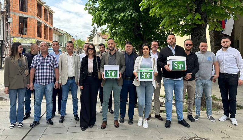 SDP predala listu Opštinskoj izbornoj komisiji u Tutinu