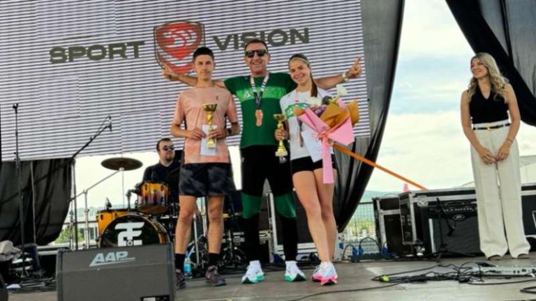 Nikola Mijailović i Lenka Nikolić na Banjalučkom polumaratonu