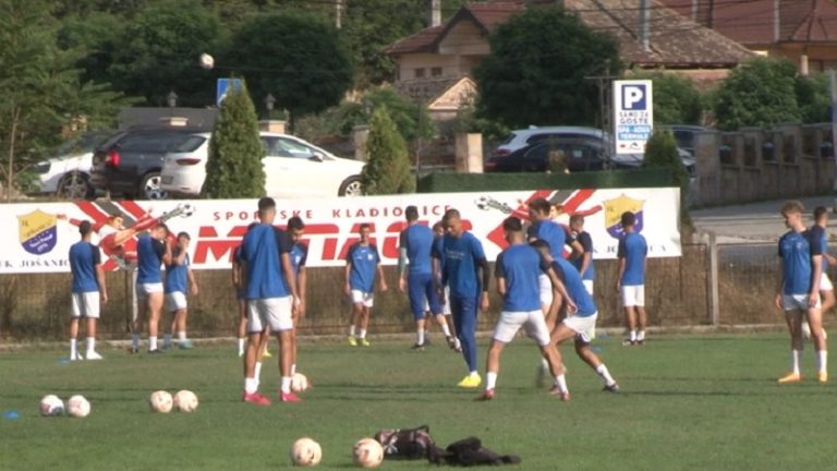 Fudbaleri Jošanice pred gostovanje Omladincu iz Zablaća