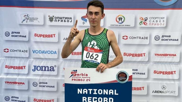 Aldin Ćatović na Memorijalnom mitingu Vlado Pivljanin u Priboju
