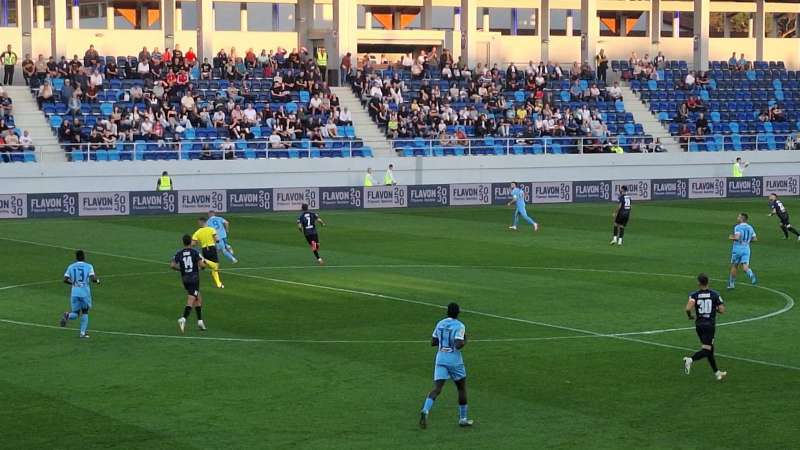 Fudbaleri TSC-a i Novog Pazara u Bačkoj Topoli