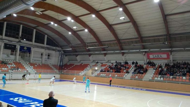 Futsal tim Novog Pazara protiv FON Banjice u Sportskoj dvorani Pendik