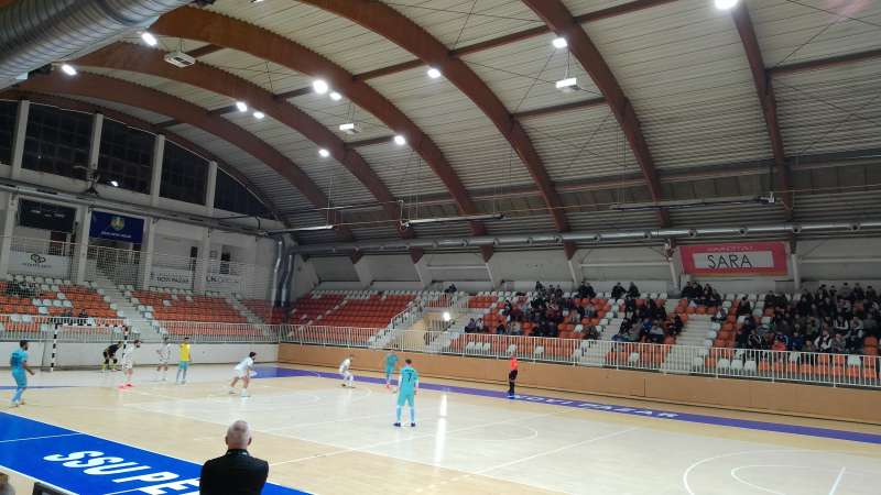 Futsal tim Novog Pazara protiv FON Banjice u Sportskoj dvorani Pendik