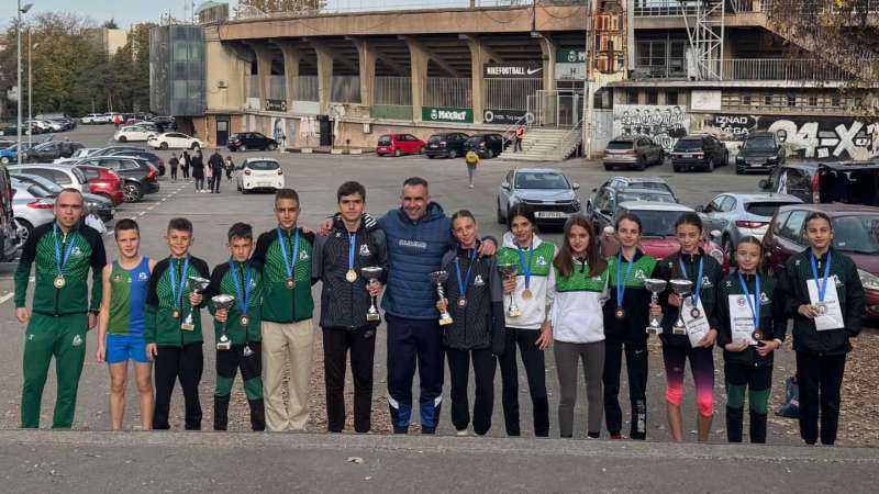 Atletičari Novog Pazara na Krosu Partizana 2024