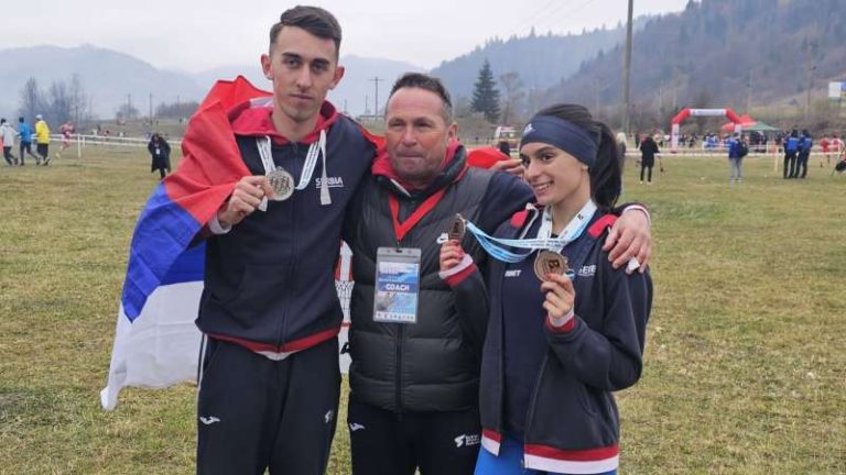 Aldin Ćatović, Mejra Mehmedović i Rifat Ziljkić na Prvenstvu Balkana u krosu
