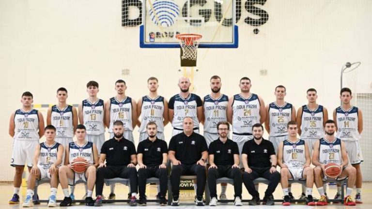 KK Novi Pazar 1969 u Dvorani Sportske akademije Douš