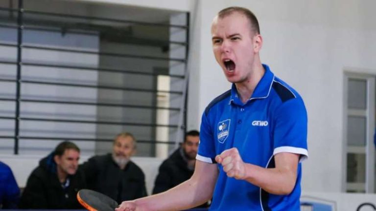 Stonoteniseri Top spin protiv Radničkog iz Kragujevca - Bogdan Ilić