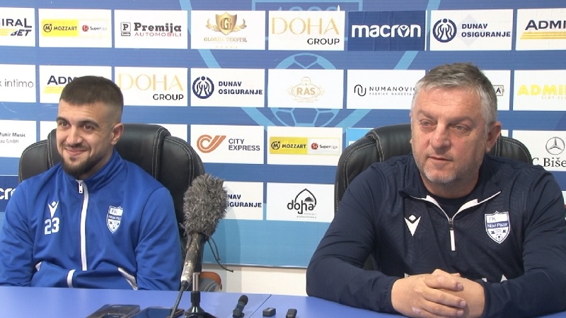 Tomislav Sivić i Aleksandar Mesarović na konferenciji za novinare