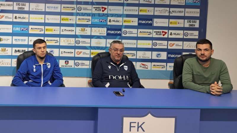 Tomislav Sivić i Sead Islamović uoči gostovanja OFK Beogradu