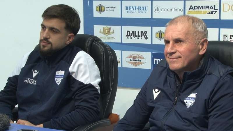 Trener Vladimir Gaćinović i fudbaler Aleksandar Mesarović