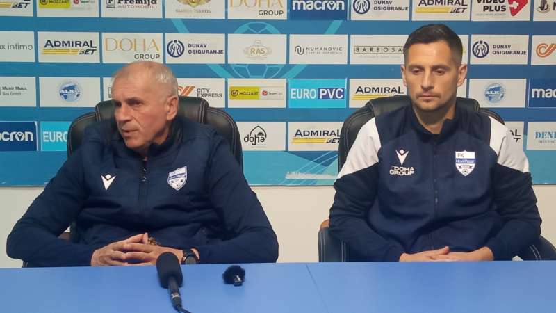 Vladimir Gaćinović i Nemanja Miletić pred gostovanje Crvenoj zvezdi