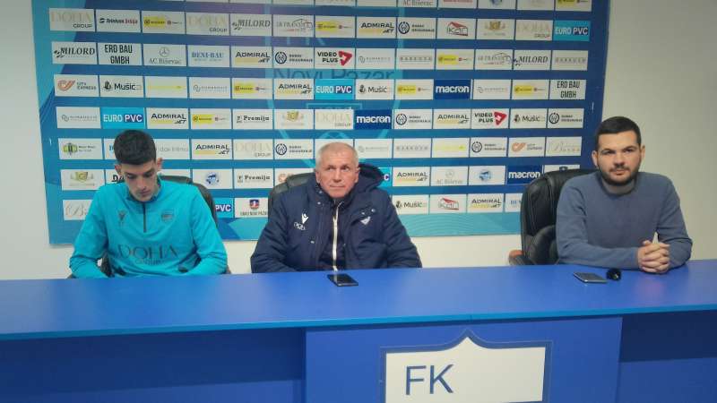 Vladimir Gaćinović i Slobodan Rubežić pred Radnički Niš