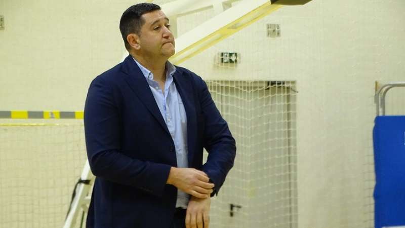 Trener košarkaša Novog Pazara Nikola Stojković