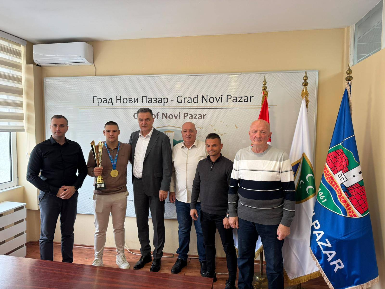 Biševac ugostio evropskog prvaka u kik boksu Muhameda Dupljaka