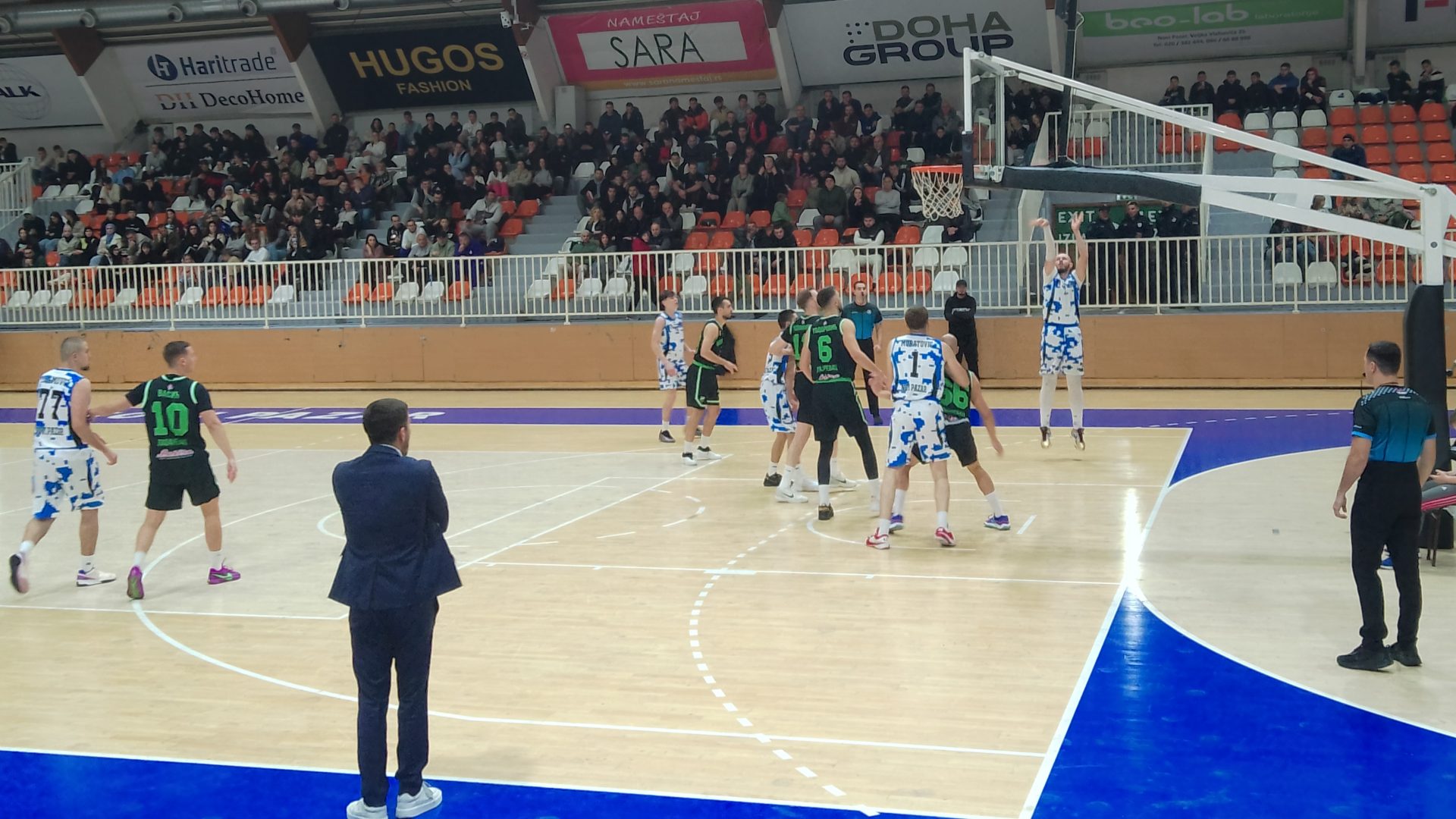 Pred IBC: Košarkaši Novog Pazara i Kolubare LA 2003 u Sportskoj dvorani Pendik