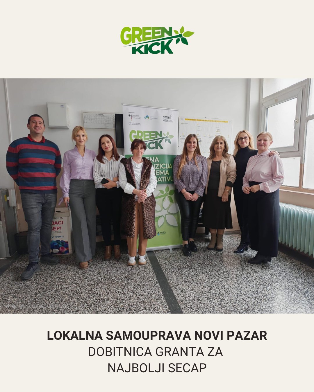 Grad Novi Pazar pobednik projekta Green Kick za najuspešnji Akcioni plan energetski održivog razvoja i klimatskih promena