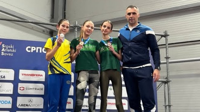 Atletičarka Novog Pazara Saida Mušović najbolja starija pionirka na 1.500 metara u dvorani